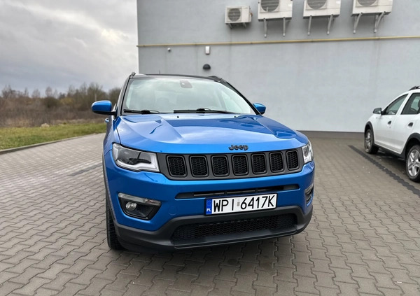 Jeep Compass cena 79999 przebieg: 98469, rok produkcji 2019 z Piaseczno małe 631